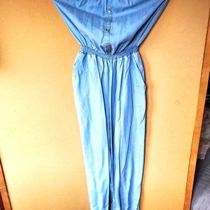 Women's strapless romper